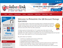 Tablet Screenshot of philatelink.co.uk